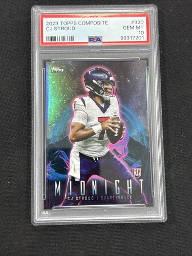 2023 Topps Composite #320 C.J. Stroud Midnight Rookie RC PSA 10 GEM MINT