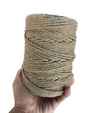Natural Jute Rope Heavy Duty  Thick Twine Rope for DIY Artwork,Home Decor,Craft