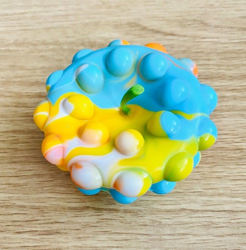 Acquista 4 per £5 Apple Pop Popper Fidget palla da stress riempitivo borsa giocattolo - Foto 26 di 28