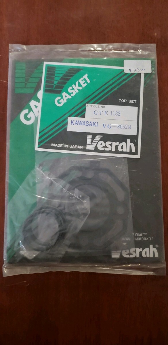Vesrah VG-8052M Top End Gasket Kit 90 Kawasaki KX80 VG-8052-M 1990