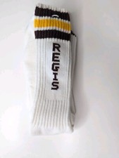 Vintage Regis Mens/Womens Striped Tube Socks Size L NEW NOS Dead Stock