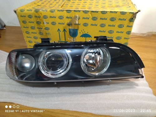 BMW 5 Series E39 2000-2004 Facelift HELLA Xenon With Rings Headlight Right Side - Picture 2 of 19