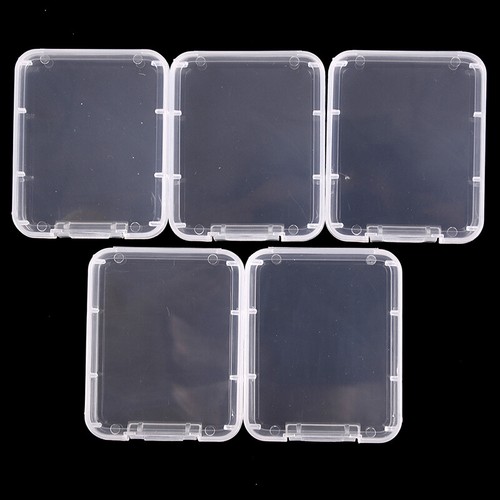 Cf white box cf card protection box plastic transparent various pp white b~j Ht - Afbeelding 6 van 6