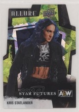 2022 Upper Deck Allure AEW Star Futures Green Rainbow 55/99 Kris Statlander 6m7