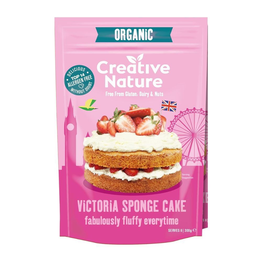 Creative Nature Victoria Sponge Cake Mix 300g Gluten Free