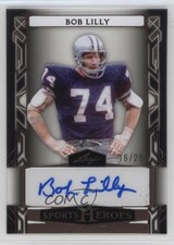 2024 Leaf Metal Sports Heroes Bronze Acetate 18/25 Bob Lilly Auto HOF 0c3