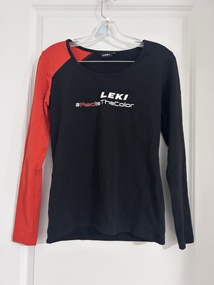 Leki ''Red Lady'' Longsleeve Top Womens Size Medium