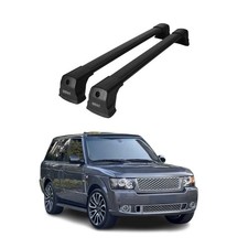 Dachträger für Land Rover Range Rover III Vogue L322 2002-2012 Alu Schwarz