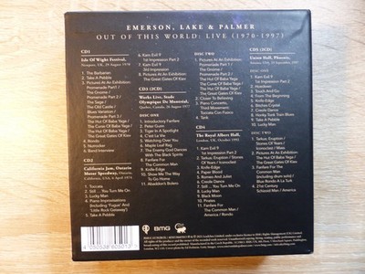 Emerson Lake & Palmer: Out Of This World: Live 1970-1997 - 7CD Box