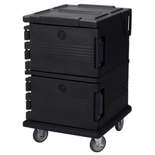 Cambro UPC1200110 Ultra Camcart 45 1/2 in Black Pan Carrier