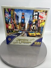MasterPieces Signature Collection Times Square 1000 Pc Puzzle New Sealed Pieces
