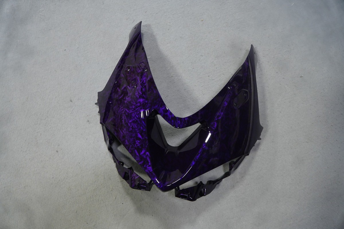 Purple Forged Carbon Fiber Fairing Kit For Kawasaki Ninja ZX6R