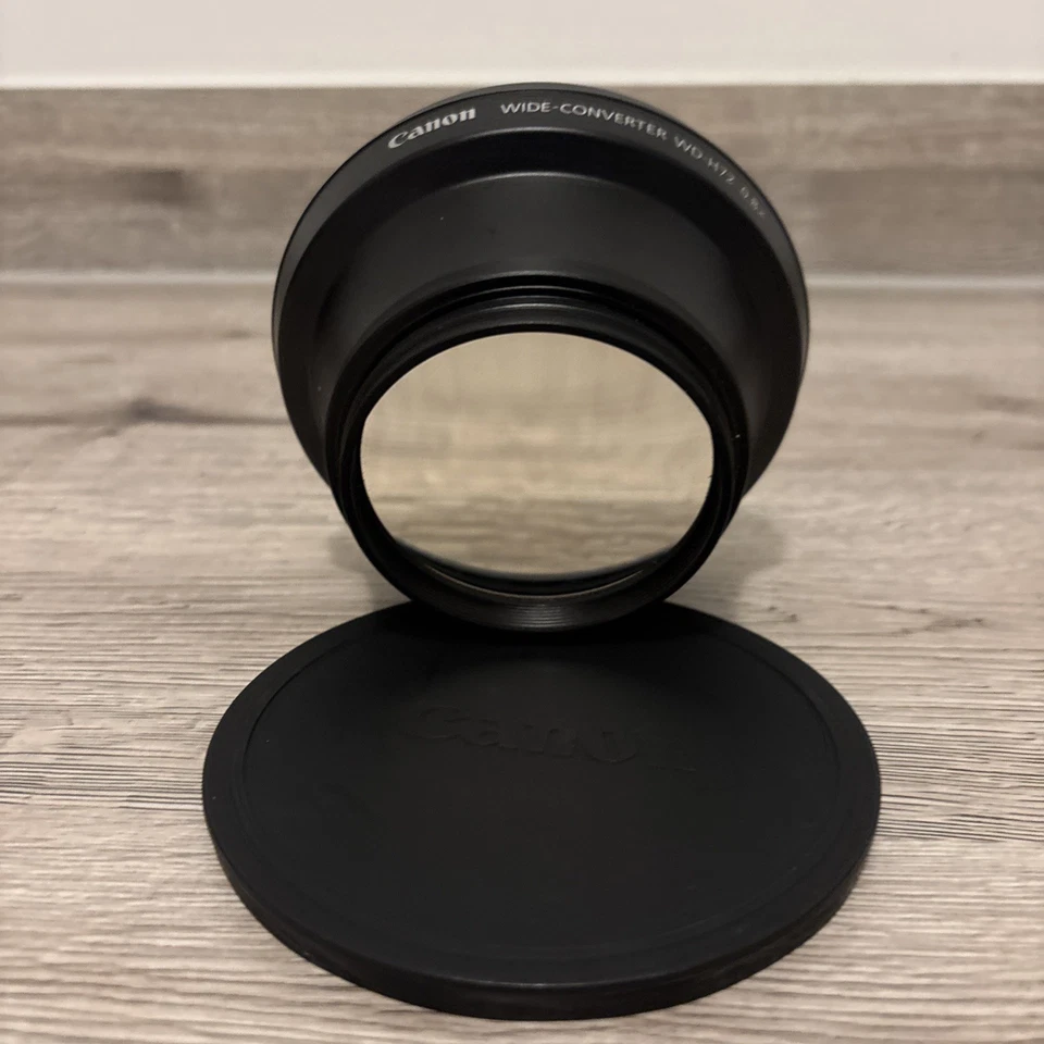 Canon WD-H72 Camcorder wide angle lens for Canon XH G1/A1 + More. 72mm Thread - Image 3 of 4