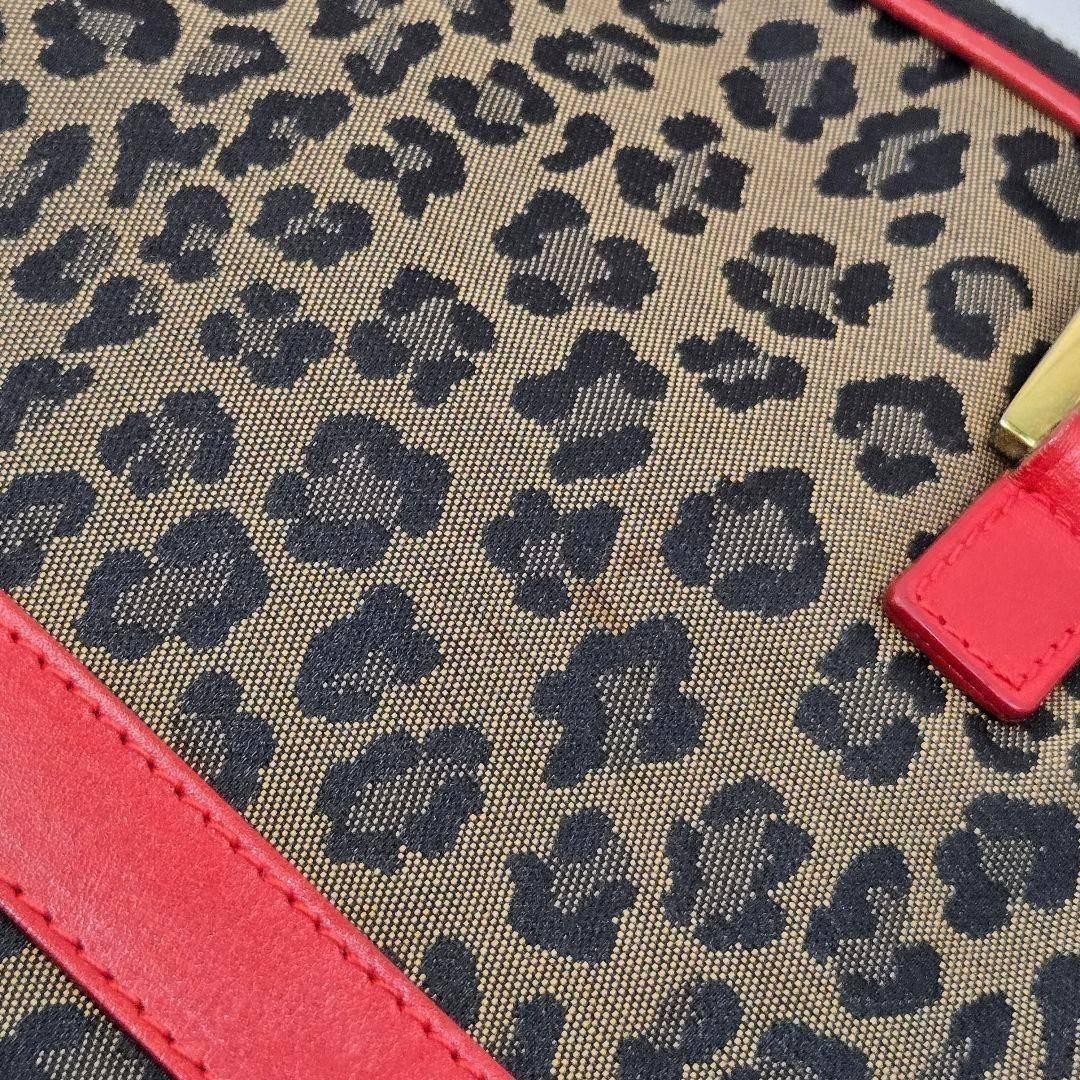 FENDI Bag   Handbag Leopard Pattern FF Hardware L… - image 17