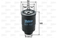 Kraftstofffilter Valeo 587702 FÜR Ford LDV LTI FÜR Nissan Treibstofffilter