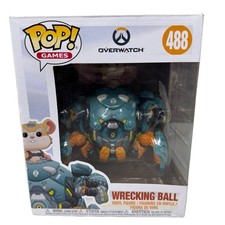 Funko Pop! Games: Games (Blizzard) Overwatch #488 -Wrecking Ball NEW