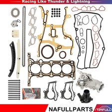 For 11-19 Chevrolet Sonic Cruze Trax 1.4l L4 Head Gasket Bolts Timing Chain Kit
