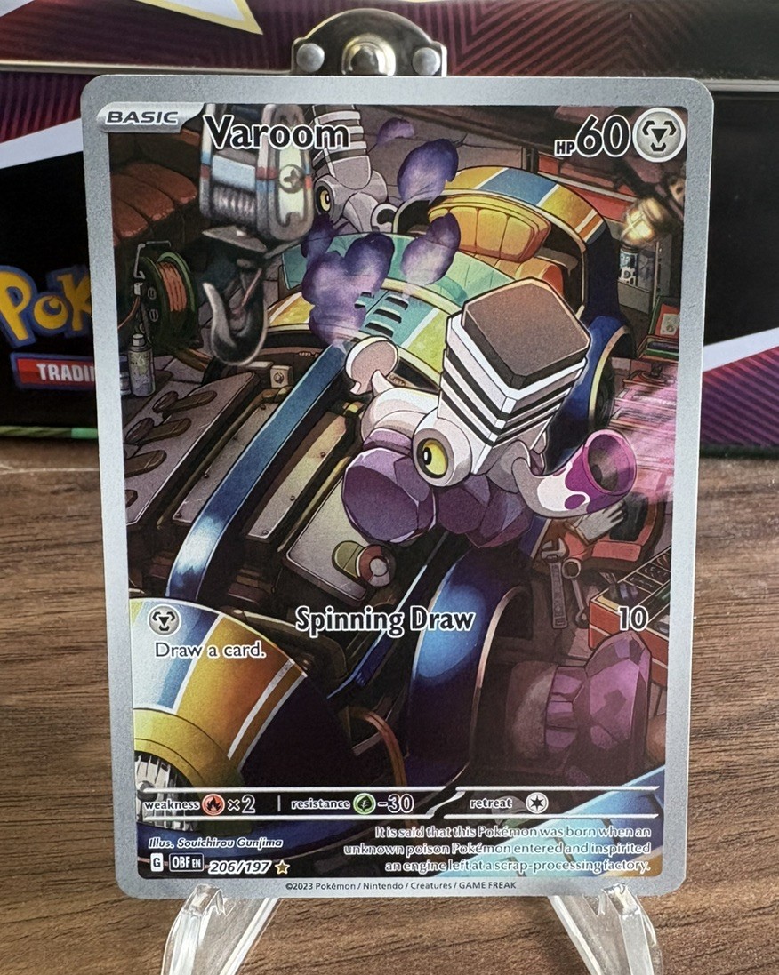 Pokemon TCG Varoom 206/197 S&V Obsidian Flames