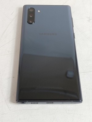 Samsung Galaxy Note 10 SM-N970F/DS 256GB Dual SIM UNLOCKED Open Box Phone Black