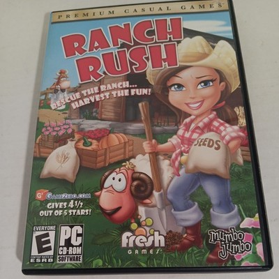 Ranch Rush (PC CD-Rom, 2008, Mumbo Jumbo) No Scratches