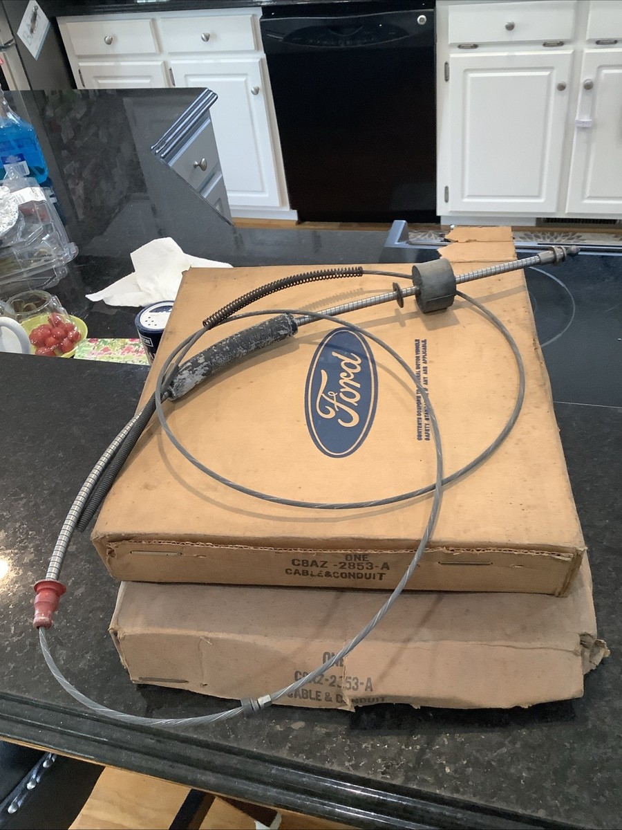 Nos 1968 Ford Galaxie Front Brake Cable C8AZ-2853-A | eBay