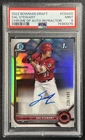 SAL STEWART PSA 9 2022 BOWMAN DRAFT CHROME REFRACTOR AUTO 1ST PROSPECT 239/499