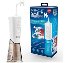 Ontel Miracle Smile Water Flosser for Teeth Gum Health Free Shipping brand new