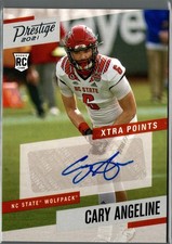 2021 Panini Chronicles Draft Picks #PS-CAG Cary Angeline Xtra Points Signatures