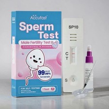 Accufast - Sperm Test Kit - For Male / Sperm Count Test