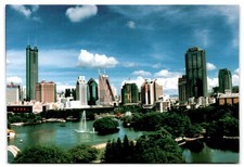Shenzhen City Skyline 20th Anniversary Postcard