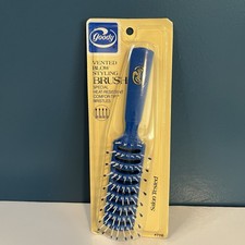 Vintage Goody Vented Blow Styling Brush USA 7116 Blue NEW