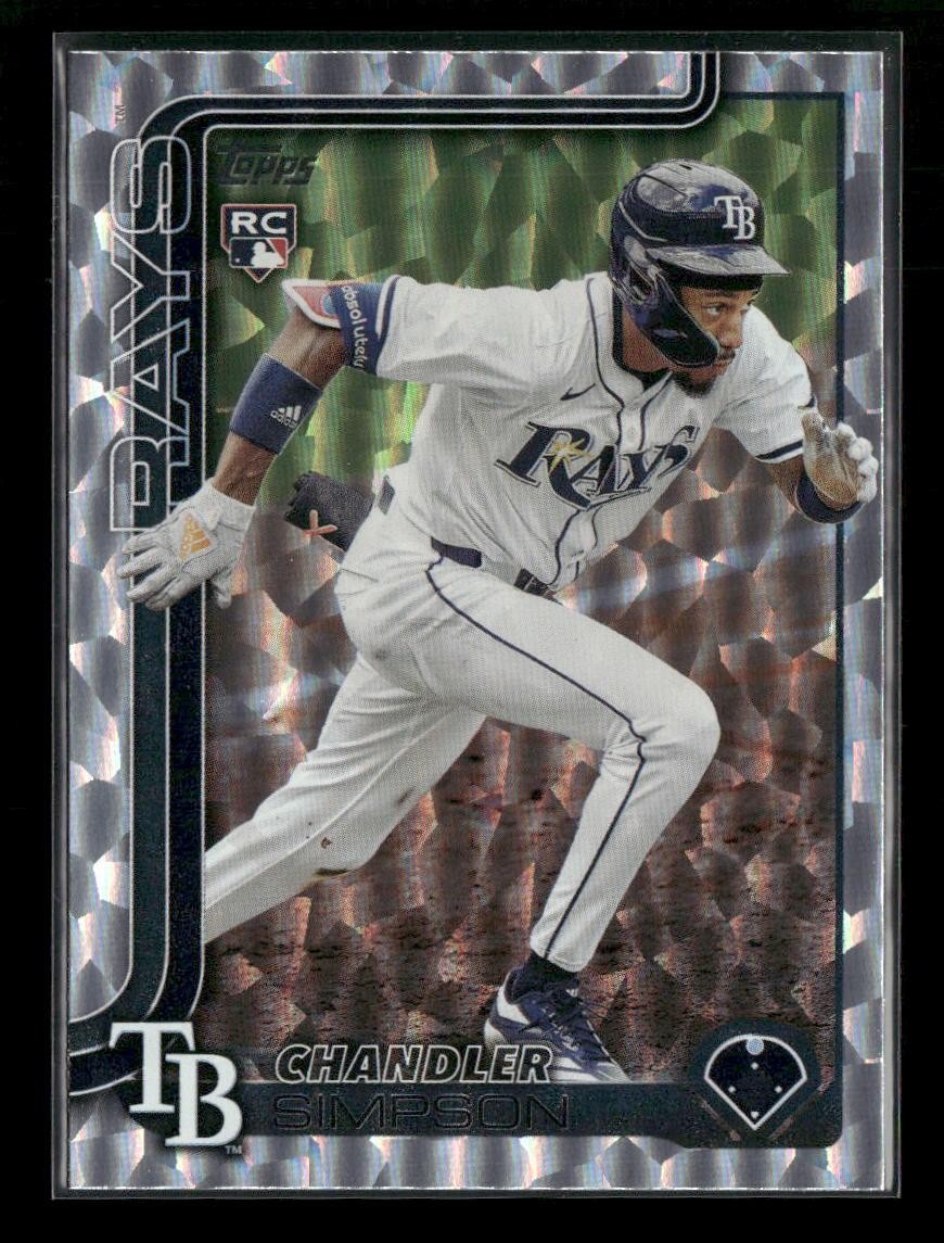 2025 Topps Update #US277 Chandler Simpson Silver Foilboard