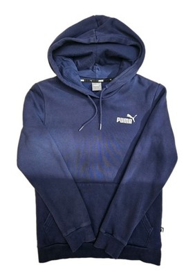 Puma Essentials Hoodie XS Navy Blau Logo Pullover Sweatshirt Pulli Herren