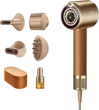 Dreame Miracle Pro High Speed Hair Dryer w/Red Light Scalp Care Muse Gold