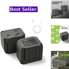 7000mAh Rechargeable Battery for Defend Cellular Security Camera  Replacemen...