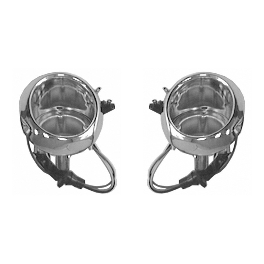 Parking Light Housings Set For 1964-1968 Ford GT40 Mustang Mercury Cougar