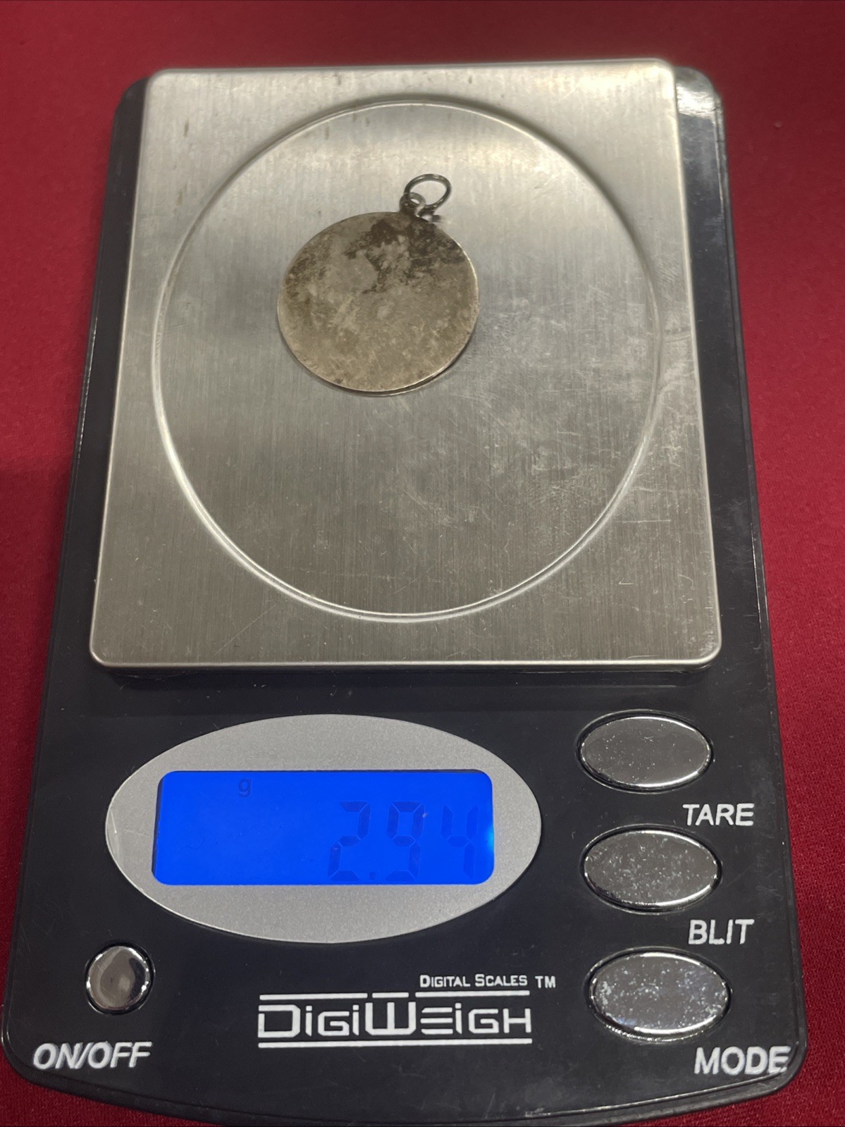 Sterling Silver Circular Pendant - image 6