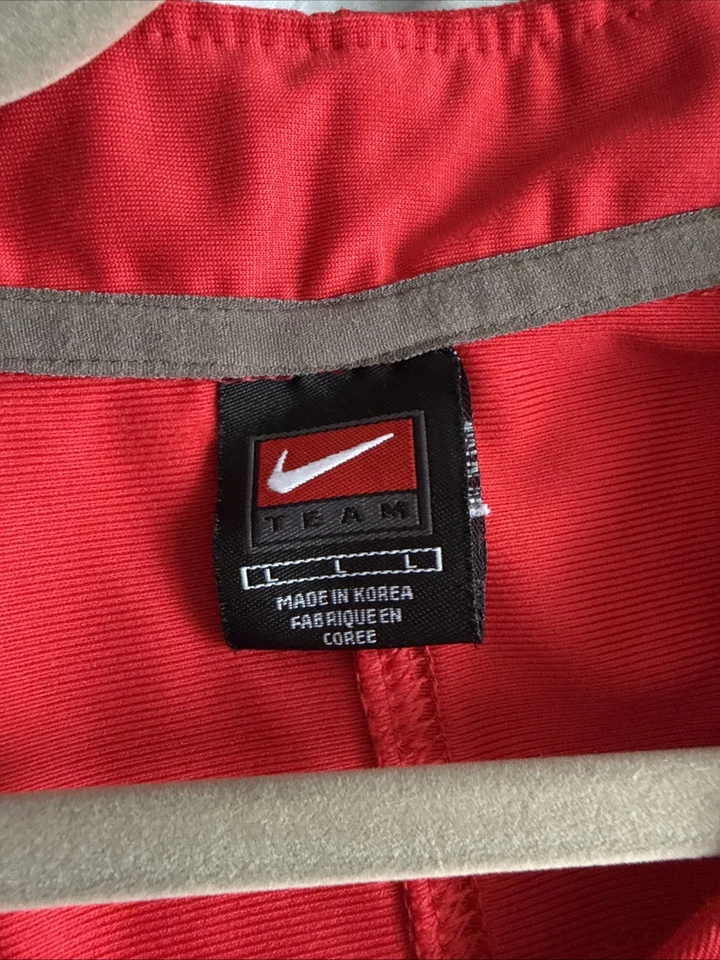 Camiseta deportiva para hombre Nike Ohio State Buckeyes Richards #4 parche NCAA BIG10 talla L - roja Foto 4 de 4