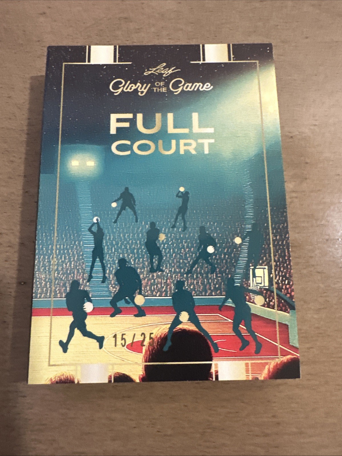 NBA 12 Game Used Jersey Booklet- 2026 Leaf Glory Of The Game- #d 15/25- 12 Relic view 5
