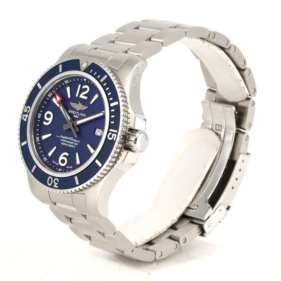 Auténtico Breitling Super Ocean Automático 44 A17367 A17367D81C1A1 SS Automático... Foto 2 de 4