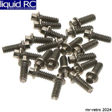 RC4WD Z-S1124 Miniature Scale Hex Bolts M1.6 X 4mm Silver
