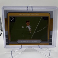 Zinédine Zidane Real Madrid Topps Champions League 2026 Custom 8B-8