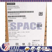 New Siemens SINAMICS G120C 30KW Inverter 6SL3210-1KE26-0AF1 6SL3 210-1KE26-0AF1