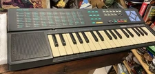 Yamaha PortaSound PSS-140 Electronic Keyboard Drum Pad Synthesizer Tested Works