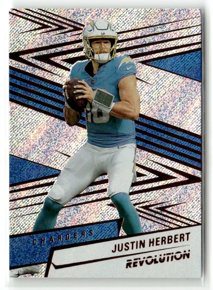 Justin Herbert 2025 Panini Revolution #46 Los Angeles Chargers