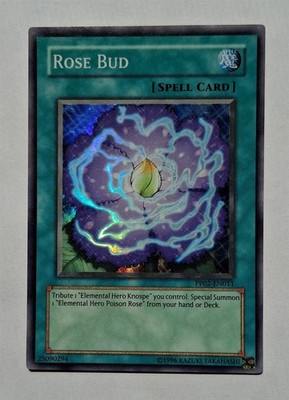 YuGiOh - Rose Bud - PP02-EN011 - Super Rare Holo - LP