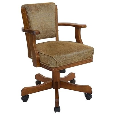 Coaster Home Furnishings Mitchell Wood Frame Swivel Game Chair 100952