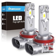 H11 H8 LED Fog Light Bulb, 12000 Lumens 6500K 800 Brightness Super White
