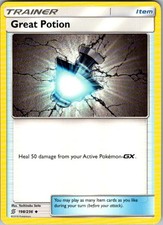 Pokemon SM - Unified Minds Great Potion 198/236 NM