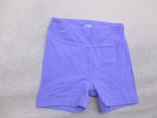 Athleta Size XS/6 Girls Purple Compression Stretch Pull On Athletic Shorts 479